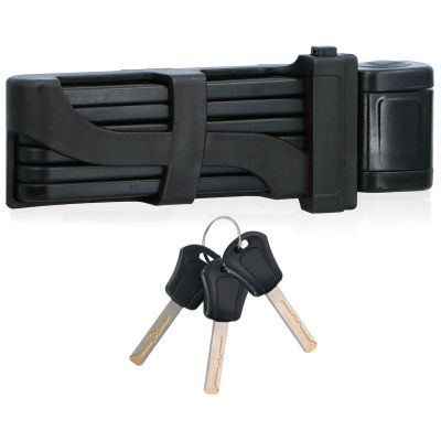 13. DUNLOP FOLDABLE BIKE LOCK 85CM