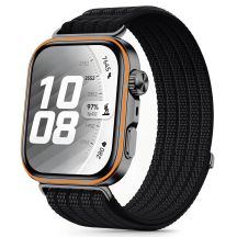 Tech-Protect Nylon Strap for Huawei Watch Fit 3 / 4 / 4 Pro / 5 / 5 Pro - Black