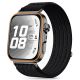 Tech-Protect Nylon Strap for Huawei Watch Fit 3 / 4 / 4 Pro / 5 / 5 Pro - Black