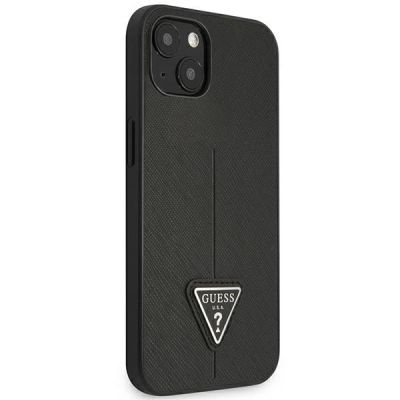 4. Guess GUHCP14MPSATLK iPhone 14 Plus 6,7 "black / black hardcase SaffianoTriangle Logo