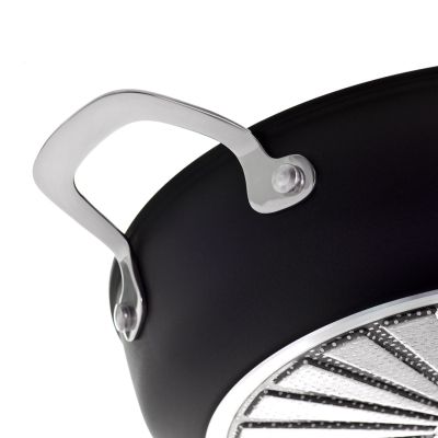 7. BALLARINI Alba deep frying pan with 2 handles, titanium, 28 cm ALBG3ED.28D