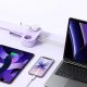 3. Orico AP3 20W GaN 5in1 Power Strip 2x AC + 2x USB-A + 1x USB-C - Purple