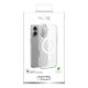 2. Puro Lightfeel iPhone 17 Case Compatible with MagSafe - Clear and White