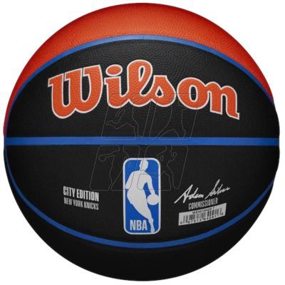 Wilson NBA Team City Collector New York Knicks Ball WZ4016420ID basketball