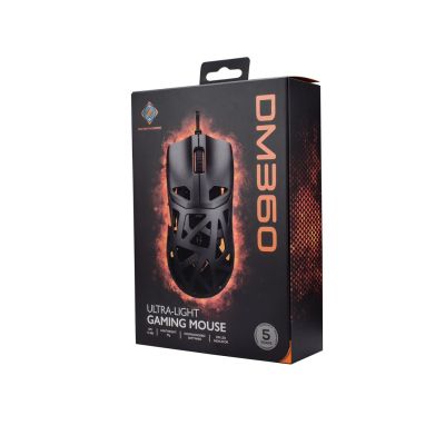 7. Deltaco Gaming GAM-187 mouse Ambidextrous USB Type-A Optical 12400 DPI