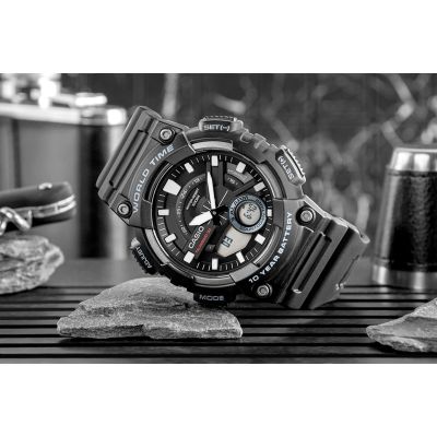 6. CASIO Gerton AEQ-110W-1AVDF Men's Watch + BOX