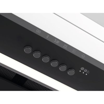 21. ELECTROLUX LFG815K Chimney Hood 80 cm | 650 m3/h | Hob2Hood | LED | Black