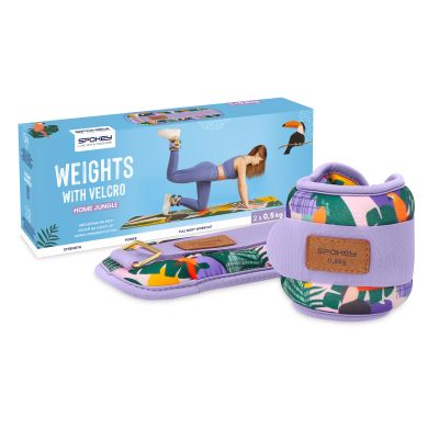 10. Spokey HOME JUNGLE ankle and wrist weights 2x 0.5 kg