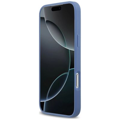 5. Guess 4G nauble Card Triange Case for iPhone 18 Pro Max / 17 Pro Max – blue