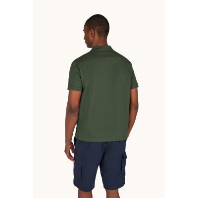 2. Paul&Shark men's polo shirt, olive cotton, 99311001-89 – classic, sporty elegance