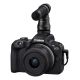 12. Canon EOS R50 + RF-S 18-45mm CREATOR KIT Camera with 24.2 MP