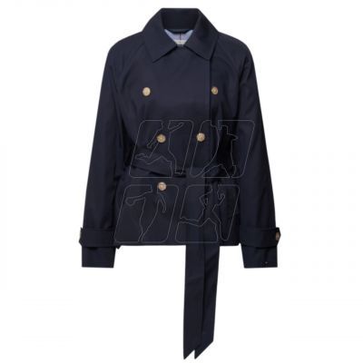 5. Tommy Hilfiger Cotton Trench Coat W WW0WW38430