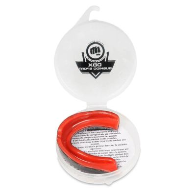 12. Gel Mouthguard + Box - Black and Red | GelTech