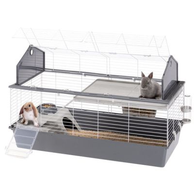 2. FERPLAST Barn 120 - two-story cage for guinea pigs and rabbits