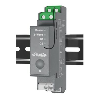 Shelly Qubino Wave Pro 2 Power Relay Gray