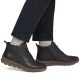 7. Women's leather ankle boots, insulated, brown, Rieker Z0022-25