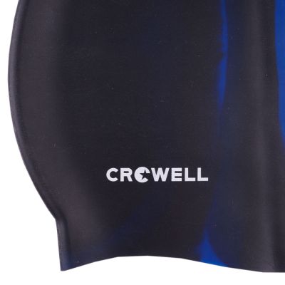 4. Crowell Multi-Flame-11 Silicone Swimming Cap