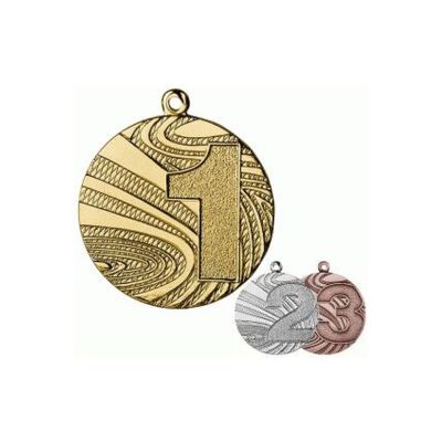 3. Gold steel medal, first place