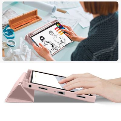 8. TechProtect SmartCase Pen for Samsung Galaxy Tab A9+ / A11+ Plus 11.0 X210 / X215 / X216 / X230 / X235 / X236 - Pink