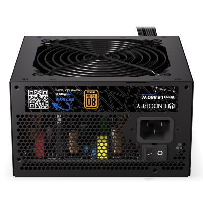 11. ENDORFY Vero L6 Power Supply Module 550 W 24-pin ATX ATX Black
