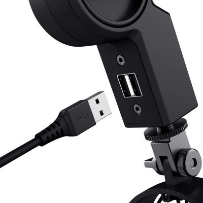 5. Trust GXT 255+ ONYX Microphone + Stand (24354)