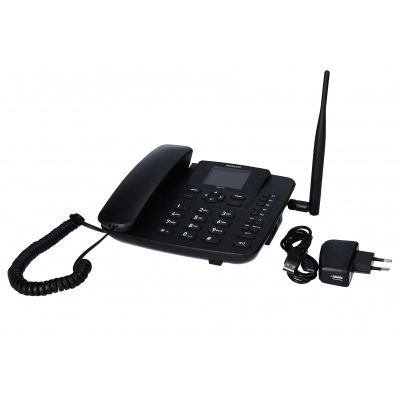 4. MaxCom Comfort MM41D Smart Phone Caller Name and ID Black