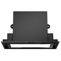 AKPO WK-12 EVITA hood BLACK SEMI-MATTE 60 BLACK GLASS 450