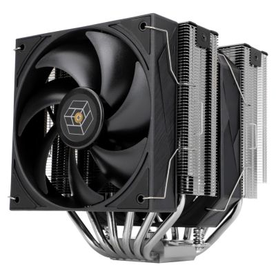 9. Thermalright Royal Praetor 130 Processor Radiator 13 cm Black, Silver