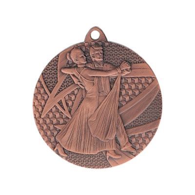 Bronze medal - dance - steel medal