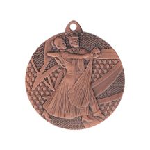 Bronze medal - dance - steel medal
