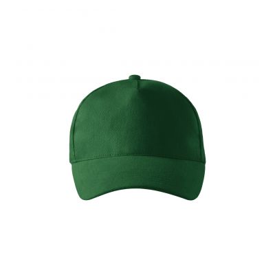 2. Unisex 5P Cap (Bottle Green)