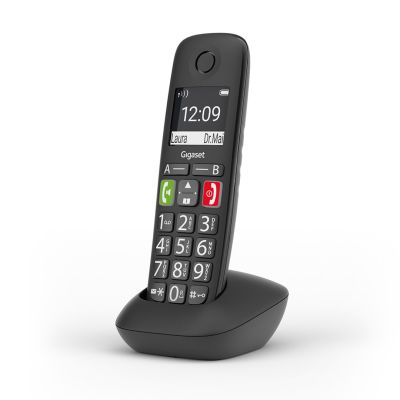 5. Gigaset E290HX Analog/DECT Telephone Caller Name and ID Black