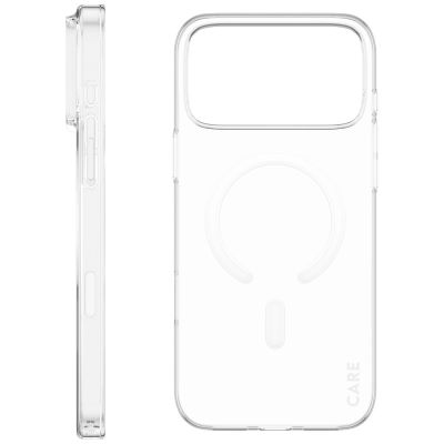 2. CARE by PanzerGlass SL1M MagSafe Case for iPhone 17 Pro Max - Transparent