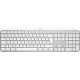 2. Logitech Master MX Keys S for Mac Keyboard Office RF Wireless + Bluetooth QWERTY American International Aluminum, White