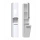 3. NEL III bathroom cabinet 31x30xH174 glossy white