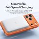 4. ESR Classic Hybrid MagSafe Case for iPhone 17 Pro Max - Clear Orange
