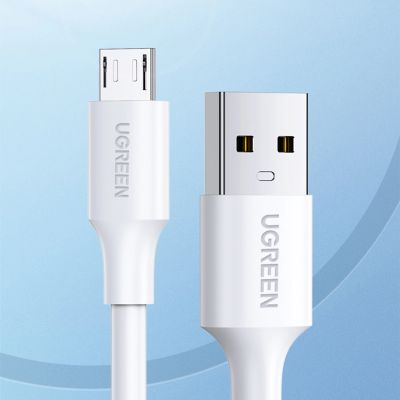 2. Ugreen US289 60141 micro USB / USB-A cable 1m - white