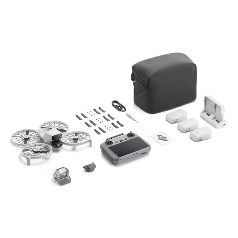 12. DJI Flip Fly More Combo RC 2 4-Rotor Quadcopter 48 MP 3840 x 2160 px 3110 mAh Black, White