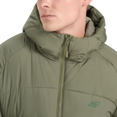 12. Men's down jacket 4F M0708 khaki 4FRAW25TDJAM0708 43S