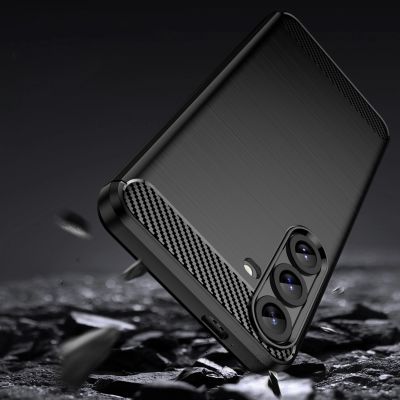 4. Carbon Case for Samsung Galaxy S25+ - Black