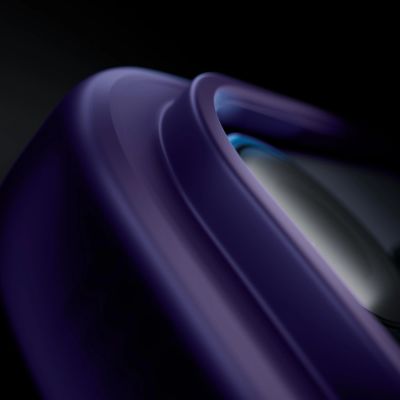 3. 3mk Smoke MagCase for iPhone 16 Pro Max - Purple-Translucent