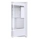 5. Jonsbo D400 PC Case, Midi Tower, ATX, Tempered Glass - White