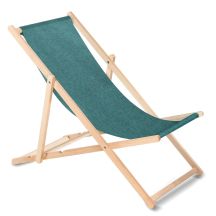 GREENBLUE CLASSIC BEECH DECK CHAIR MELANGE GB183M TURQUOISE