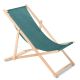 GREENBLUE CLASSIC BEECH DECK CHAIR MELANGE GB183M TURQUOISE