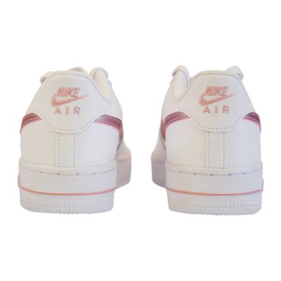 4. Nike Air Force 1 Women's Shoes White/Pink Glaze - CT3839-104