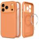 Tech-Protect Uniq MagSafe CC case for iPhone 18 Pro / 17 Pro - orange