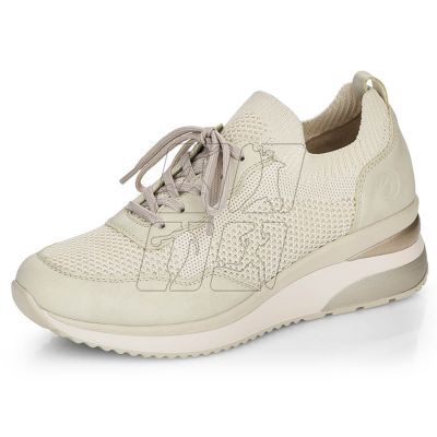 9. Comfortable Remonte W RKR693 beige sports shoes