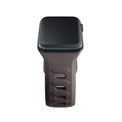 11. 3mk Silicone Watch Strap for Apple Watch 42 / 44 / 45 / 49 mm - brown