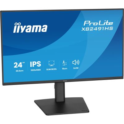 26. iiyama ProLite XB2491HS-B1 computer monitor 60.5 cm (23.8") 1920 x 1080 px Full HD LCD Black
