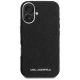 3. Karl Lagerfeld FW Stamped Karl MagSafe iPhone 16 Case - Black